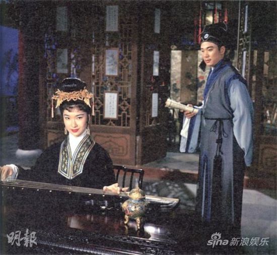 李翰祥执导、乐蒂（左）主演的《倩女幽魂》是邵氏的新派古装片经典，还曾参加戛纳影展。