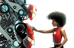 钢铁侠继任者定名＂铁心＂ 15岁黑人少女接任托尼史塔克