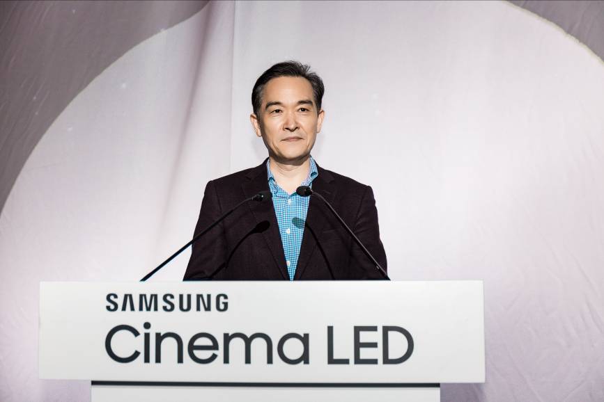 未来观影娱乐体验，三星携手万达电影揭幕中国首块LED电影屏(图3)