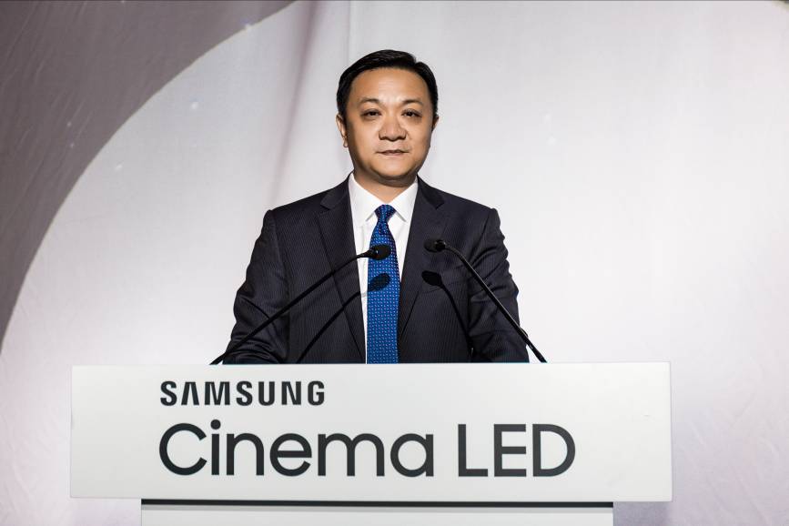 未来观影娱乐体验，三星携手万达电影揭幕中国首块LED电影屏(图4)