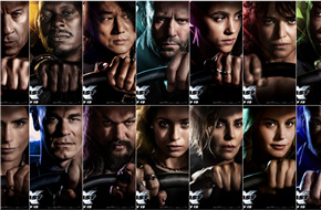 《速度与激情10》曝海量角色海报 5月17日提前北美上映